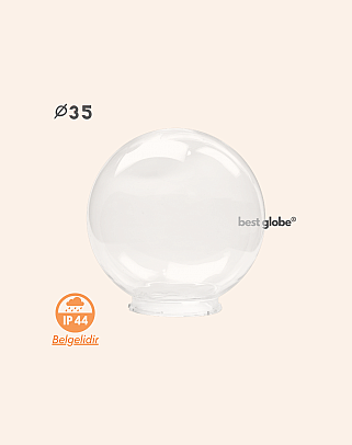 Y.A.7535 - Acrylic Globe Sphere Garden Lights