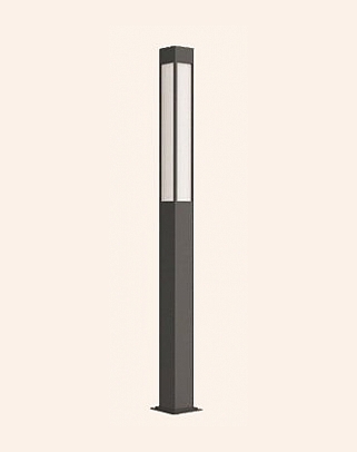 Y.A.84050 - Modern High Garden Lighting Poles