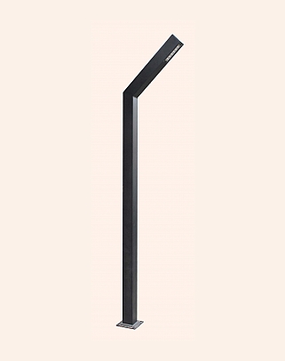 Y.A.87000 - Modern High Garden Lighting Poles