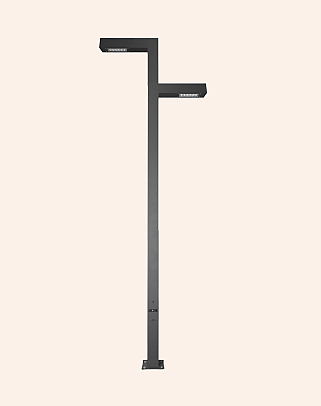 Y.A.87022 - Modern Garden Pole Lighting