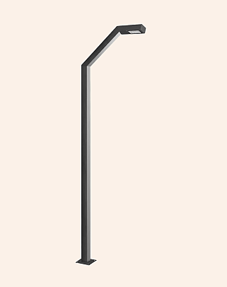 Y.A.87050 - Modern Garden Pole Lighting