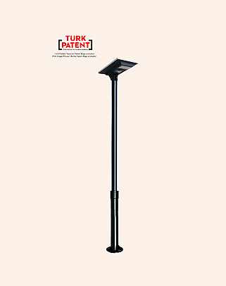 Y.A.125160 - Pole-mounted Solar Lighting