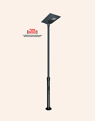 Y.A.125250 - Pole-mounted Solar Lighting